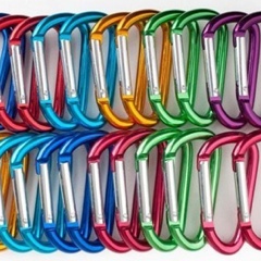 Multi-colored Carabiners